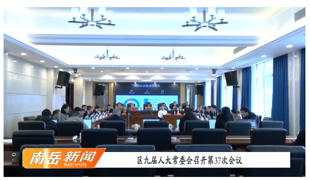 区九届人大常委会召开第37次会议